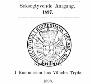 Besvarelse af prisopgaven Nr. 5, 1894: Fremstilling af Geværammunitionenes Udvikling